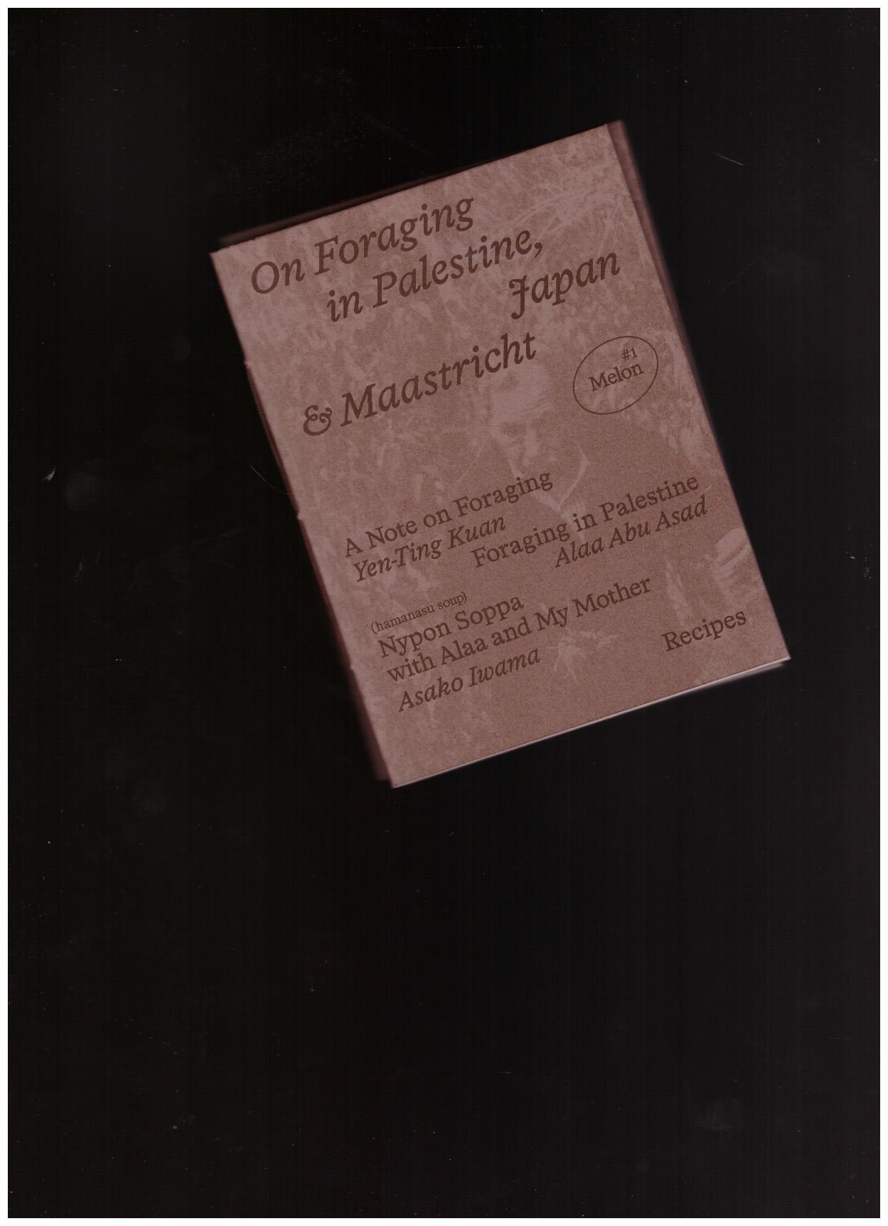 ABU ASAD, Alaa; IWAMA, Asako; KUAN, Yen-Tin - Melon #1: On Foraging in Palestine, Japan & Maastricht